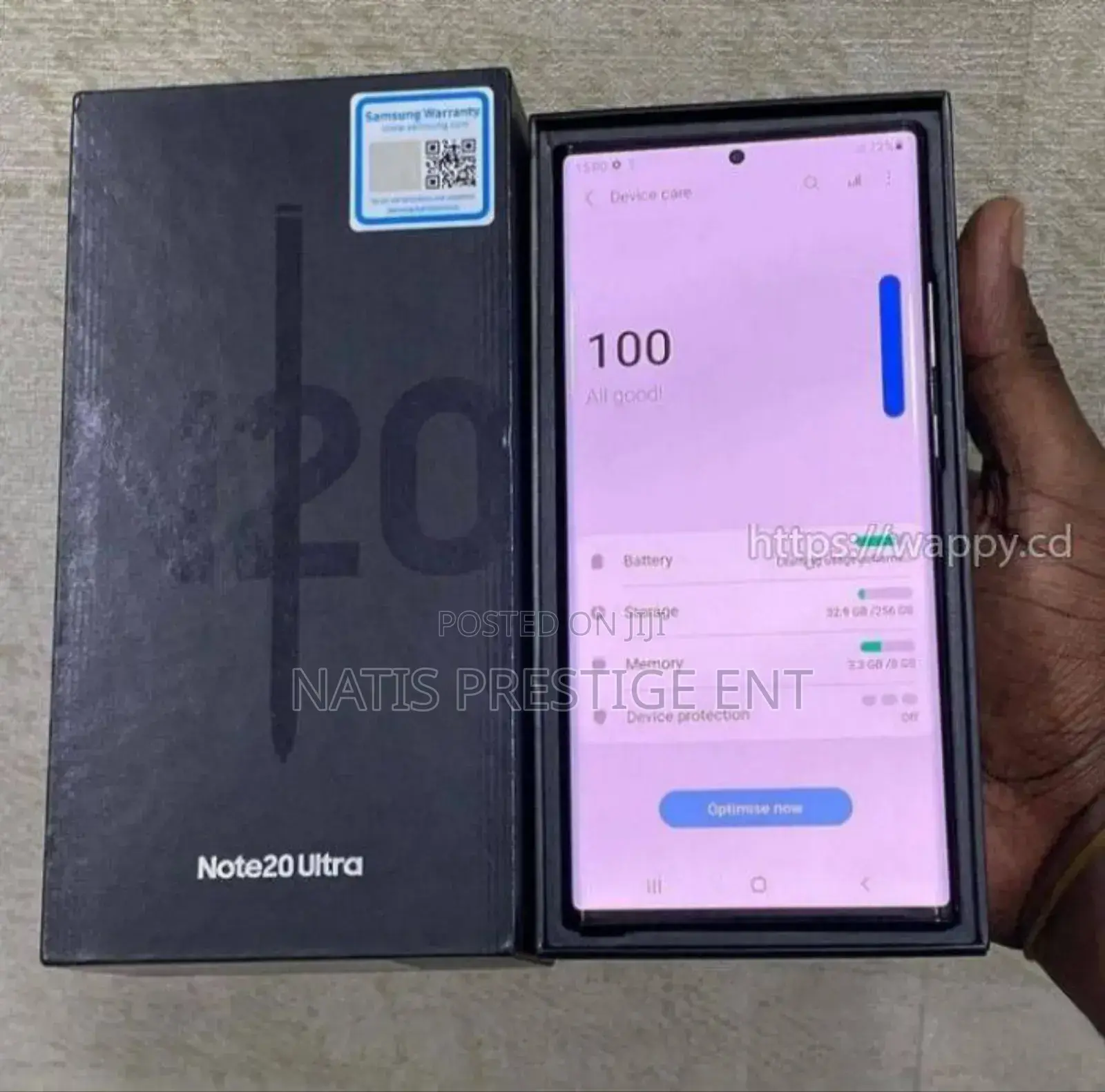 New Samsung Galaxy Note 20 Ultra 5G 256 GB Black