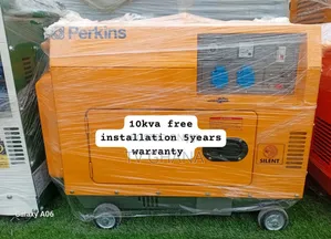 Plug in and Relax Perkins 10kva 13000watts Diesel Generator