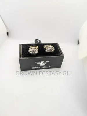 Giorgio Armani Cufflinks (Slide for Different Designs)