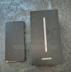 New Samsung Galaxy Note 20 5G 256 GB Black
