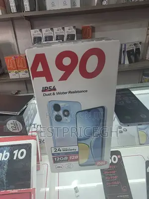 New Itel A90 128 GB Blue