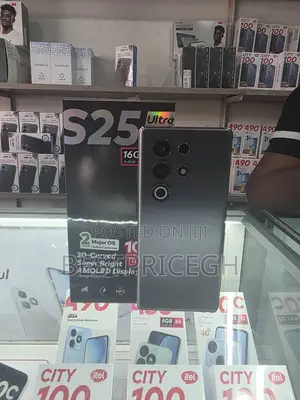 New Itel S25 Ultra 256 GB Black