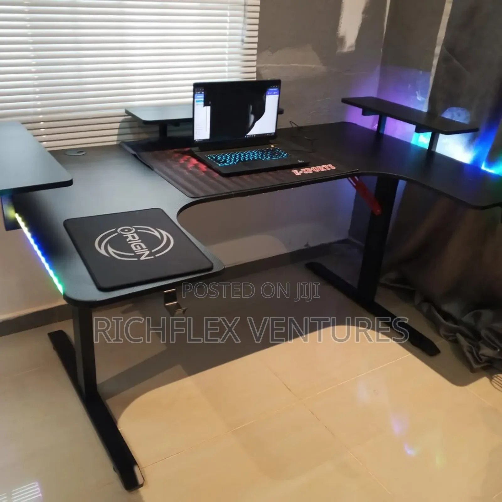 RGB Pro Gaming Office Studio Desk