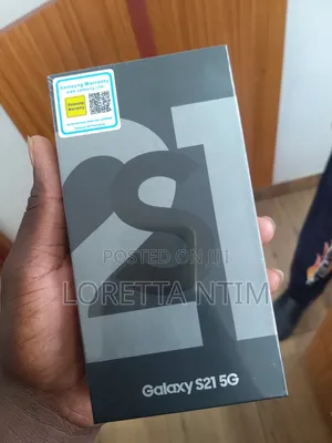 New Samsung Galaxy S21 5G 128 GB Gray