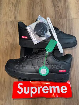 Supreme Af1 Low Black