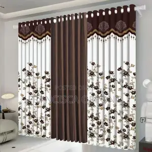 Finest and Luxurious Curtains 3 in 1,Available in Colors