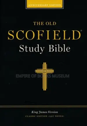 KJV Old Scofield Study Bible: Genuine Leather Black