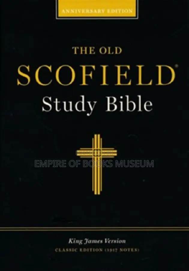 KJV Old Scofield Study Bible: Genuine Leather Black