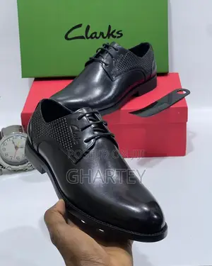 Premium Men’S Clark Shoes Black