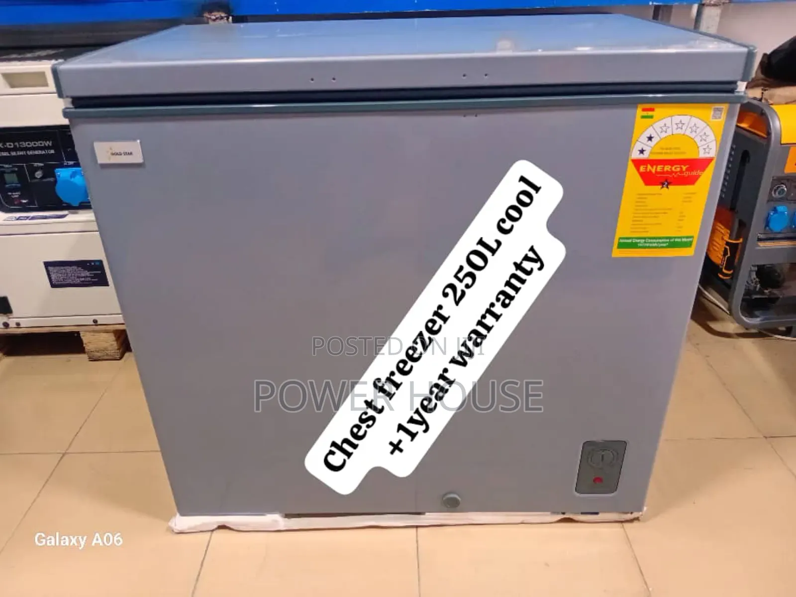 Frozen Food Frenzy Goldstar 250l Chest Freezer Cool