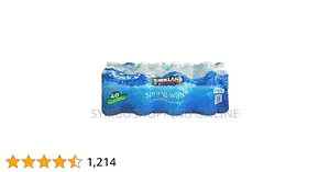 Kirkland Signature Spring Water 500 Ml, 40 Bottles