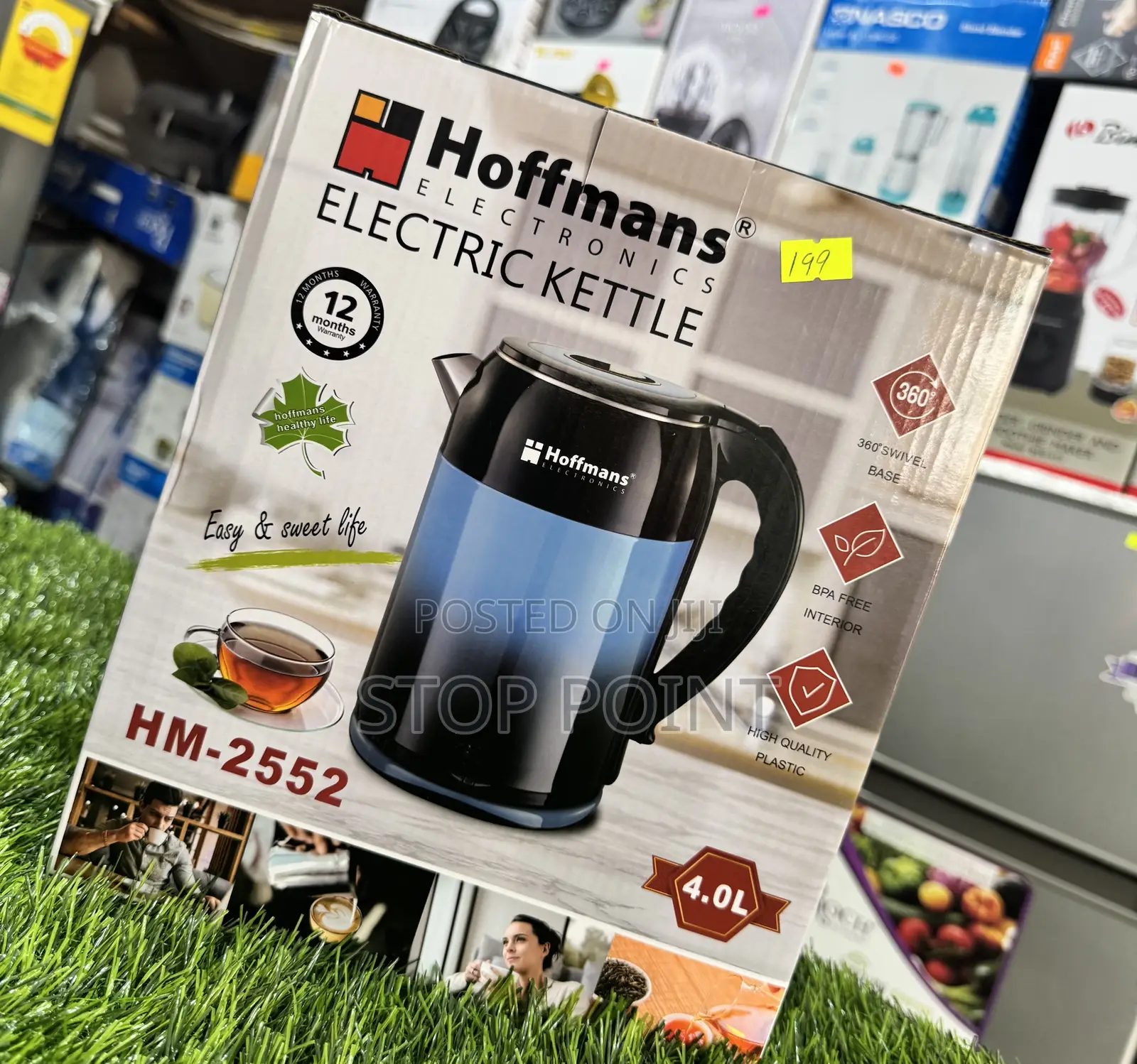 Big Size Hoffmans Kettle 4ltr