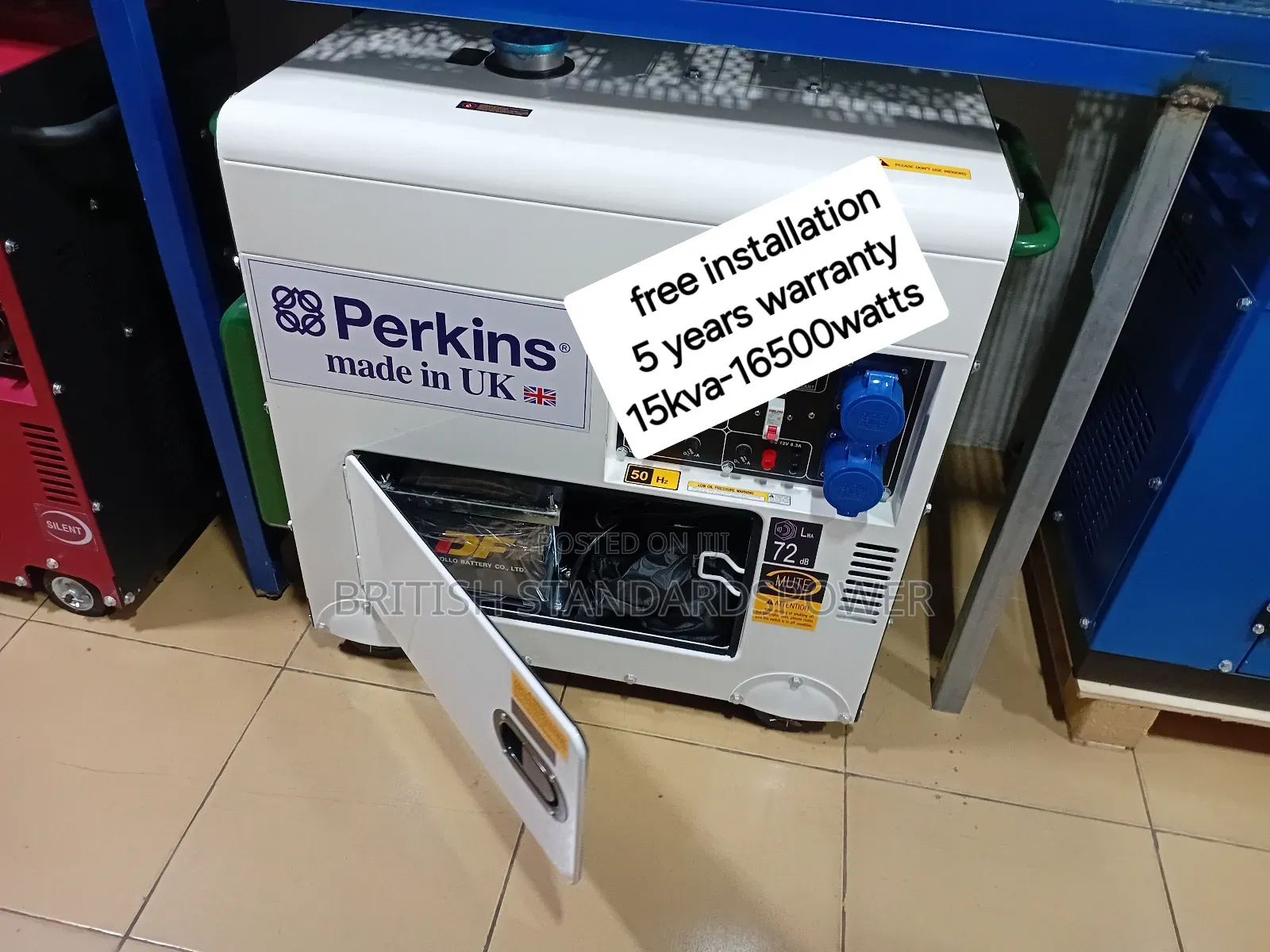 Strong Power Source 15kva Silent Diesel Generator
