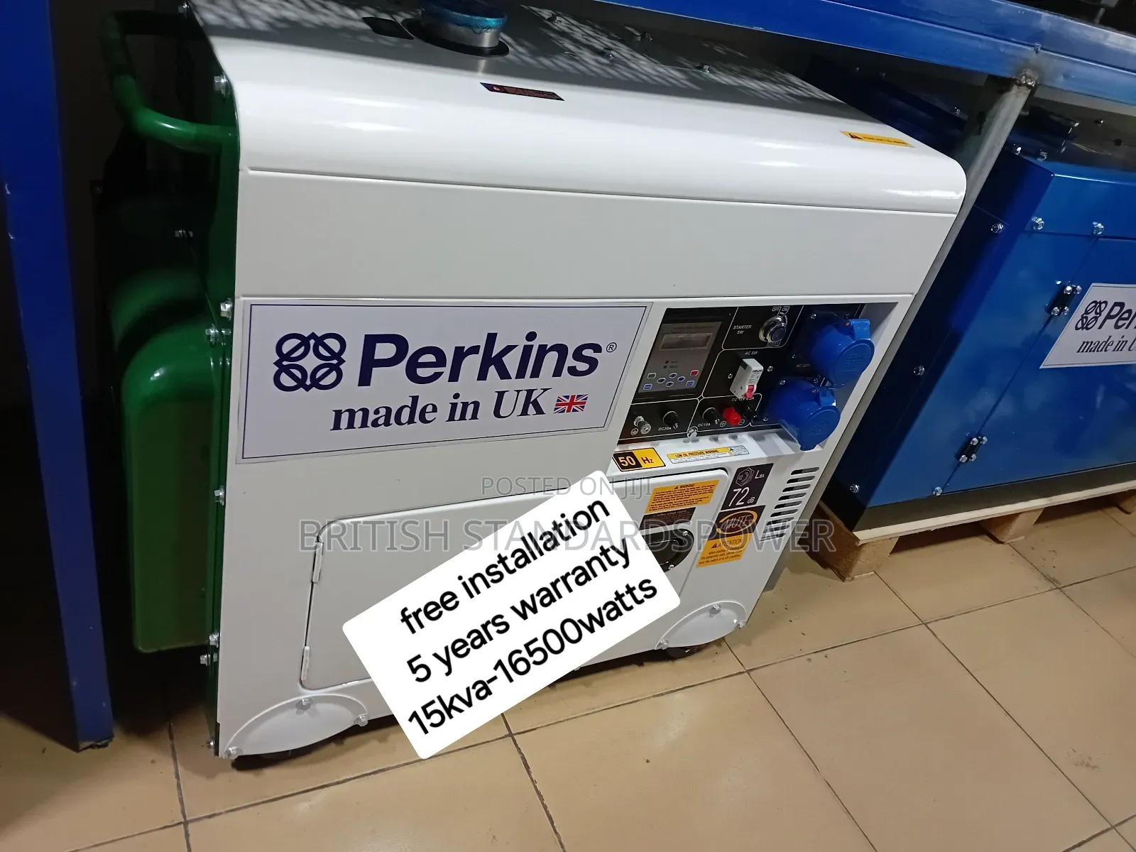 High Capacity Performance 15kva Silent Diesel Generator