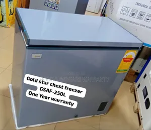 Quiet Operation 250l Gold Star Chest Freezer