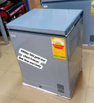 Slimline Gold Star 150l Chest Freezer Gsaf-150l Freezer