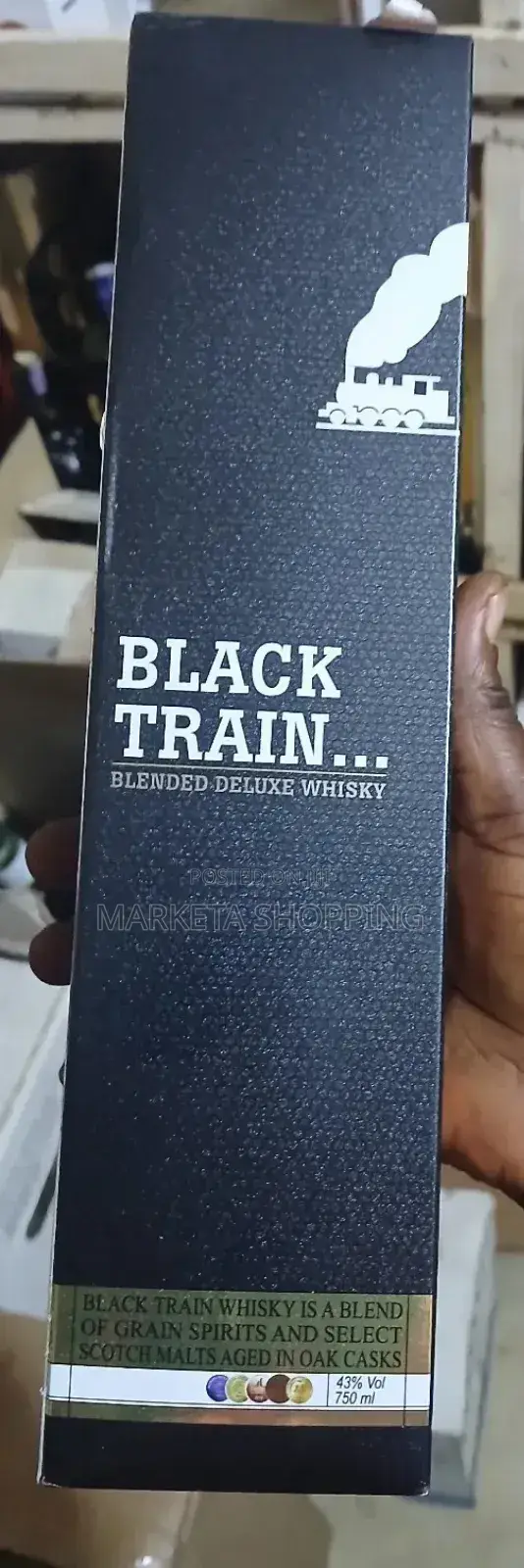 Black Train Blended Whiskey 750ml