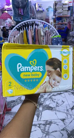 Pampers Diapers Size 1 and 2