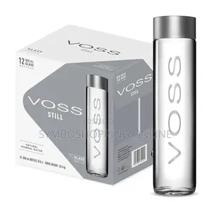 Voss Natural Mineral Water, 375ml X12 Still Glass Bottles