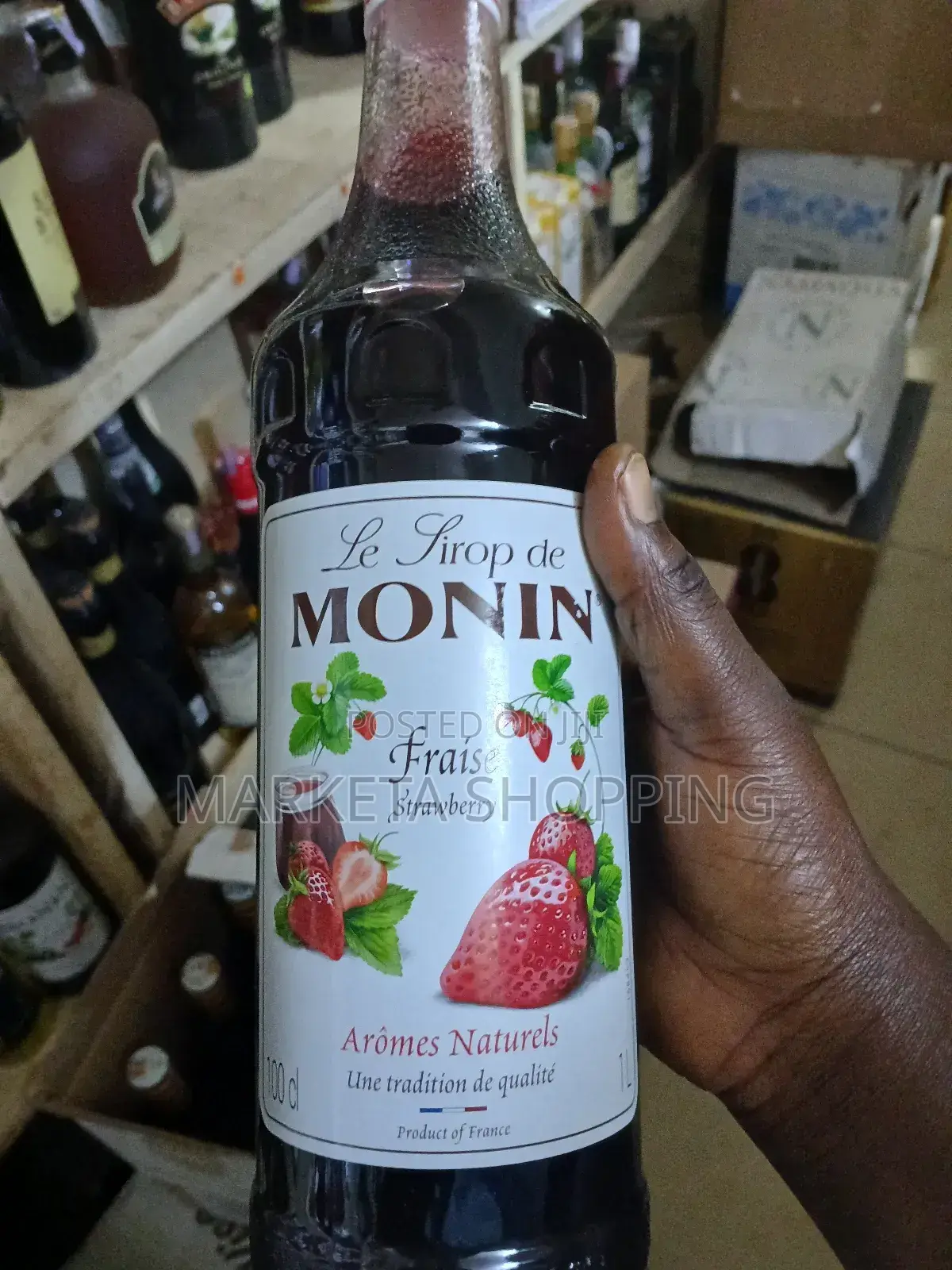 Monin Strawberry Syrup 100cl
