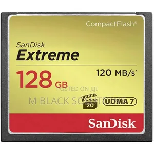 Sandisk 128gb Extreme Compact Flash (120mbs)