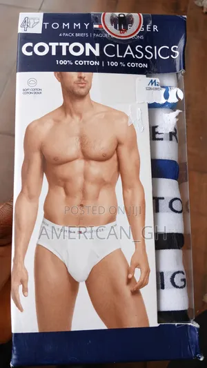 Tommy Hilfiger 100% Cotton Boxer Pants, 4 Pack(M/Xl)