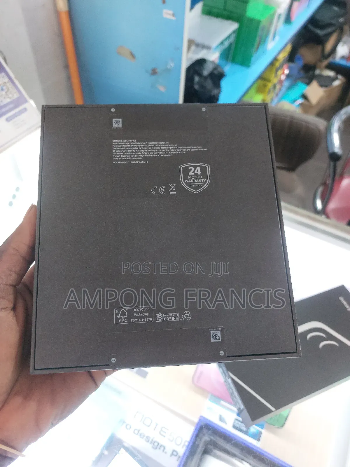New Samsung Galaxy Z Fold7 256 GB Black