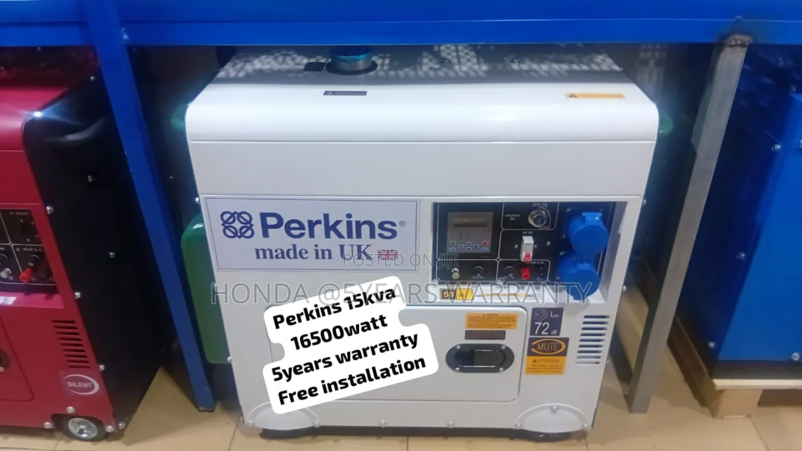 High Power Generator Perkins 15kva 16500watt Diesel 15kva