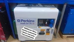 Compact and Quiet 15kva 16500watt Perkins Generator Diesel