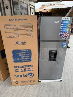 Eco- Friendly Pearl 204l Fridge W/2doors Pf-252twd Dispenser