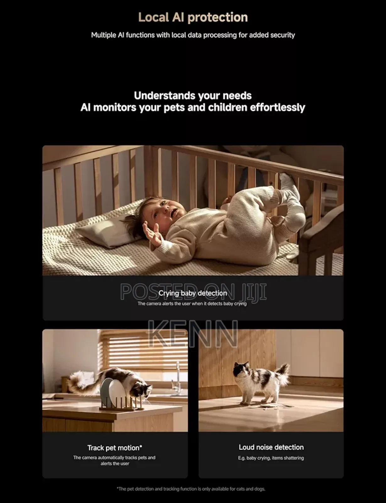 Xiaomi Smart Camera C700, Uhd, 8mp, 360° Pan-Tilt Zoom
