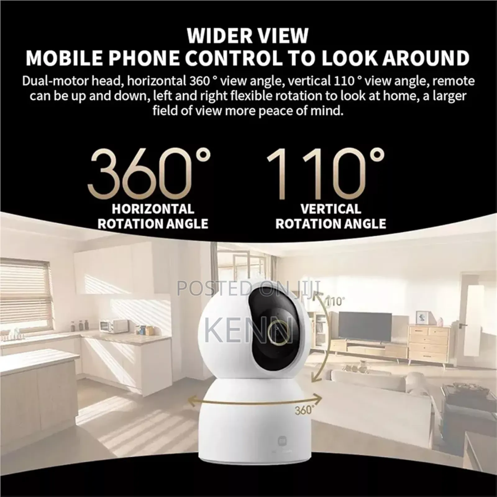 Xiaomi Smart Camera C700, Uhd, 8mp, 360° Pan-Tilt Zoom