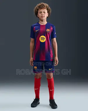 2025/26 Barcelona Kid’S Home Jersey