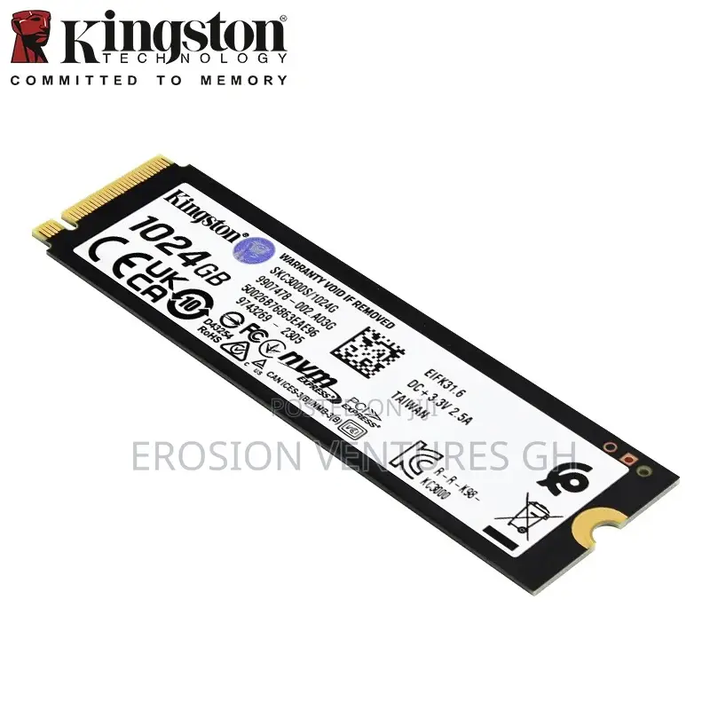 M.2 512 SSD Drive Single and Double Cut