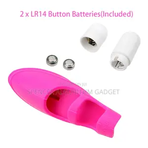 Mini Battery Finger Sleeve Massage Clitoris Toy for Women