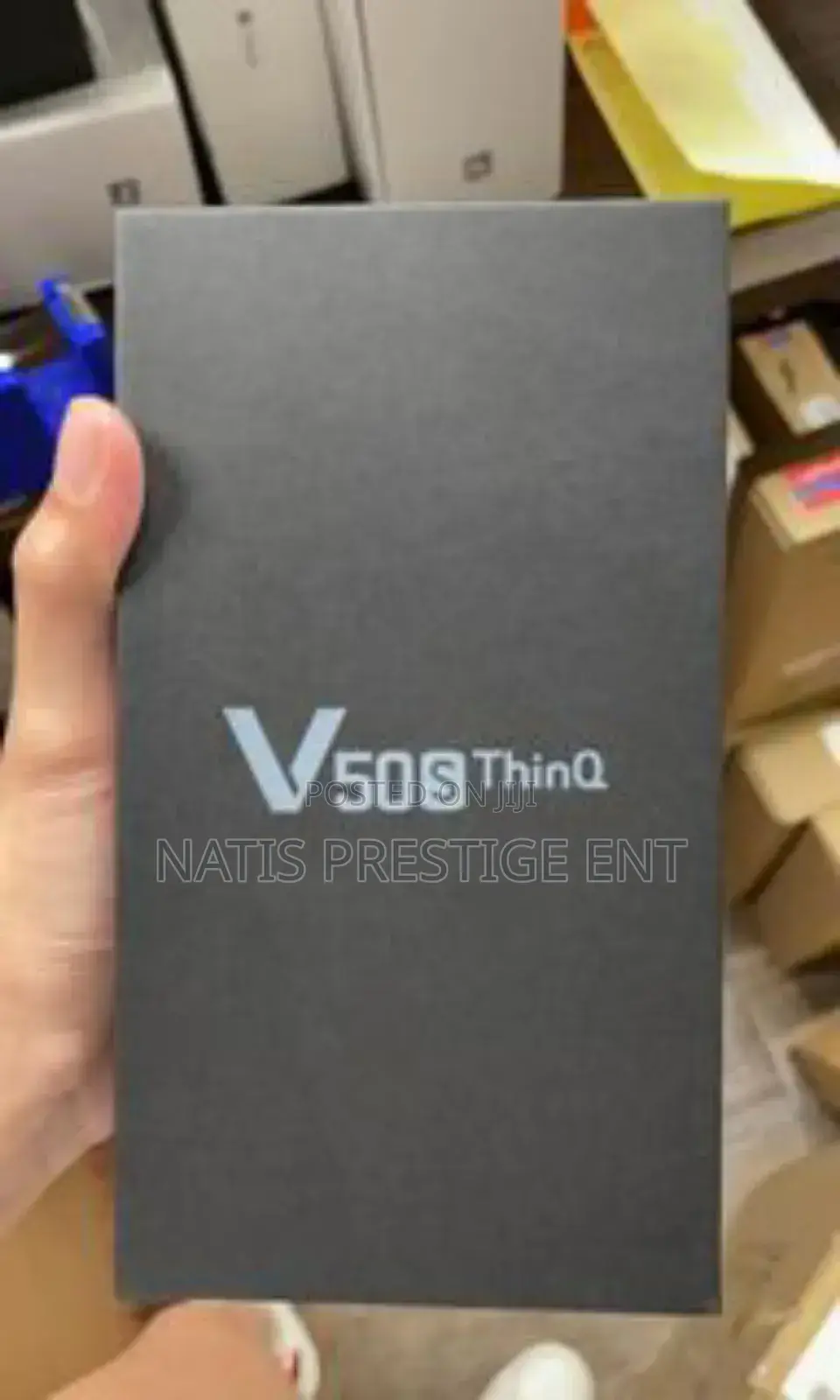 New LG V50S ThinQ 5G 128 GB Black