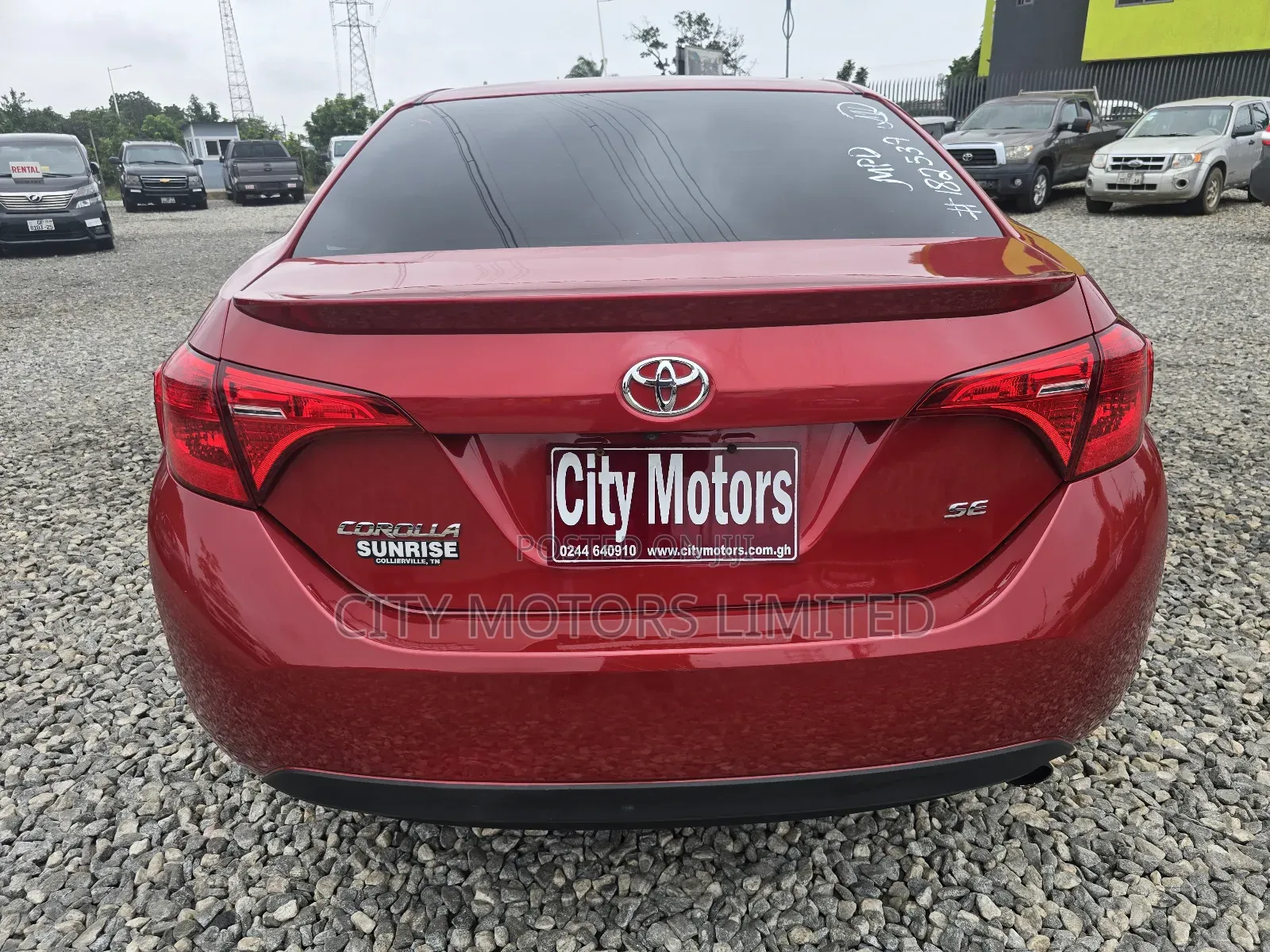 Toyota Corolla SE 4dr Sedan (1.8L 4cyl CVT) 2017 Burgundy