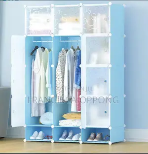 Portable Wardrobe With Shoe Rack