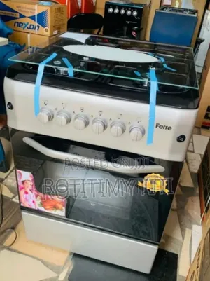 Ferre Volcano Gas Burner 60x60 With Oven and Grill Light
