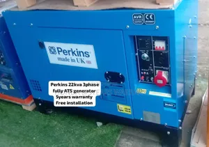 Potable Power Station Perkins 22kva 3phase Diesel Generator