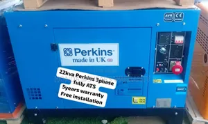 Commercial Use 22kva Perkins 3phase Generator Fully Ats