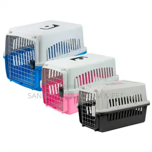 Quality Plastic Traveling Dog Cages for Puppies