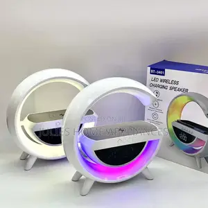 Rechargeable Led Wireless Bluetooth / Radio Speaker Charging Phones