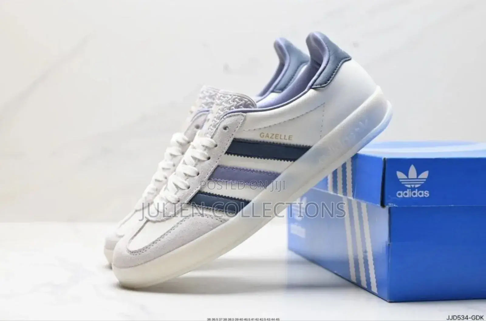 Adidas Gazelle Blanco Leather