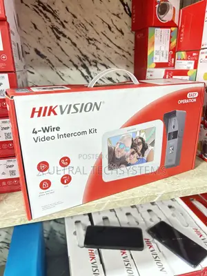 4-wire Video Intercom Kit Ds-kis203t