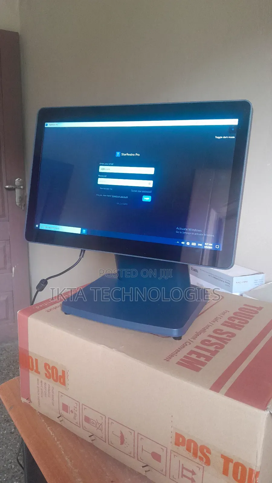Single Screen Touch Pos Pc – All-in-One System