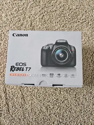 Canon Eos Rebel T7 With 75-300 Mm Lens