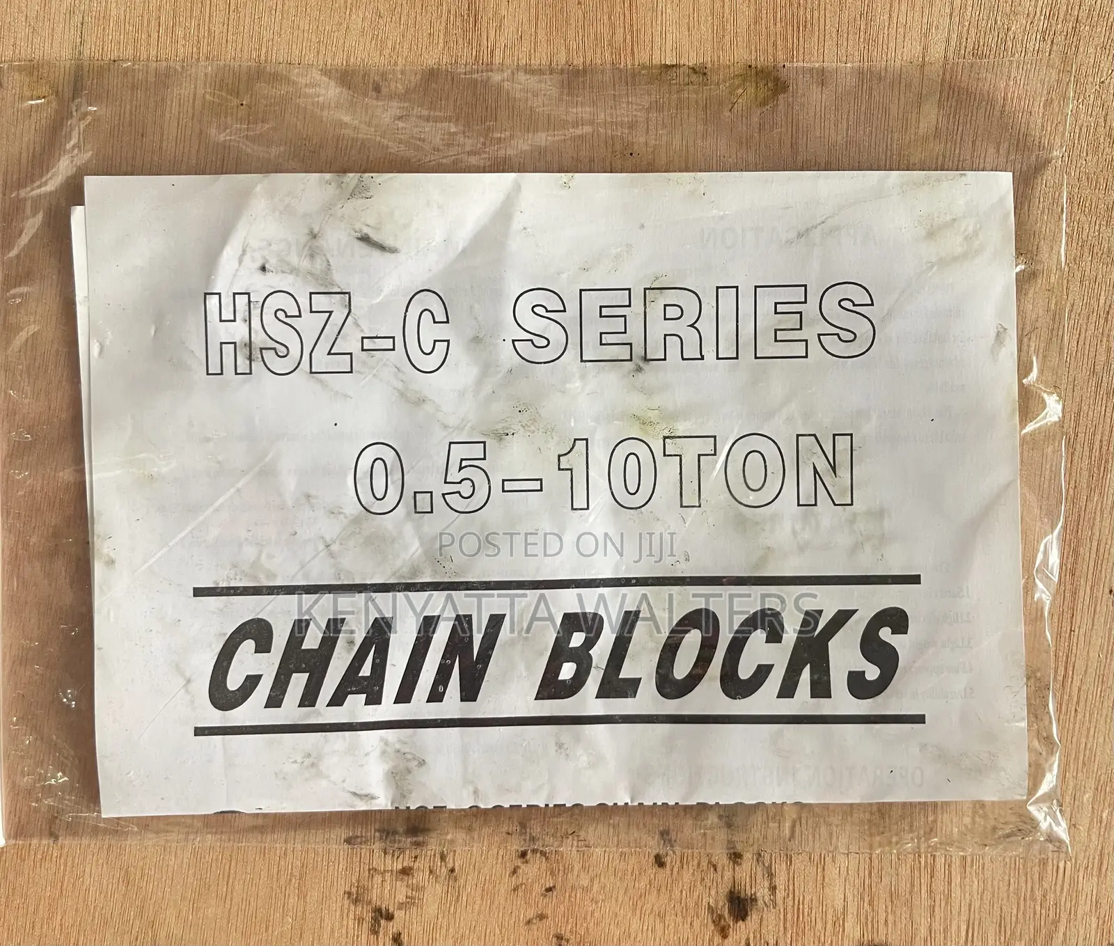 10ton Chain Block HSC Type