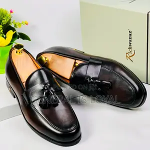 Richwanz Coffee Leather Men’S Shoe
