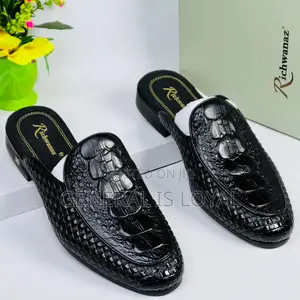 Richwanz Halfshoe Croc Leather